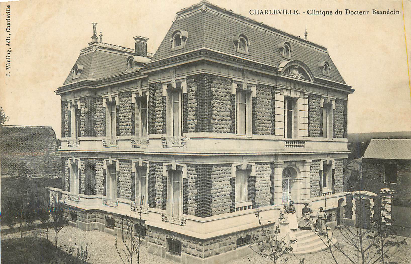 CPA Charleville Clinique du Docteur Beaudoin