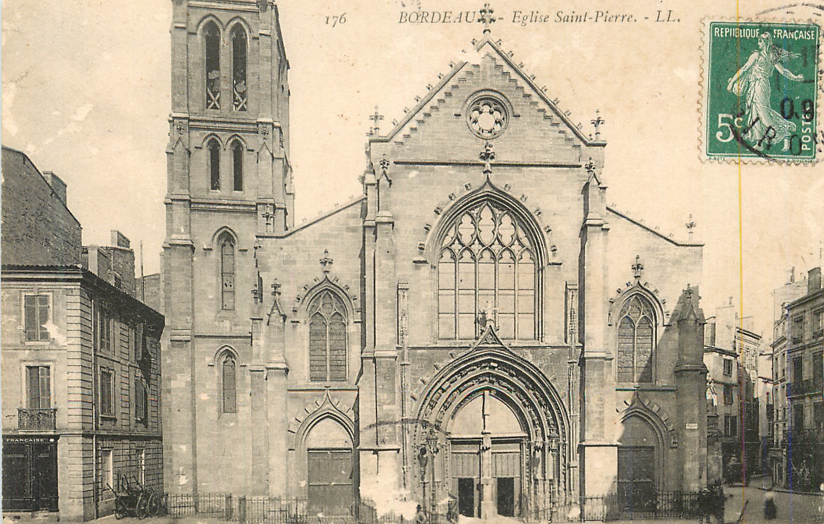 CPA Bordeaux Eglise Saint Pierre