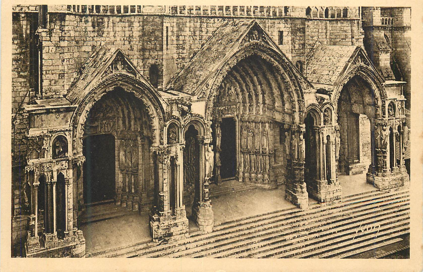 Chartres — Le Portail Nord — Éditions d'Art Yvon