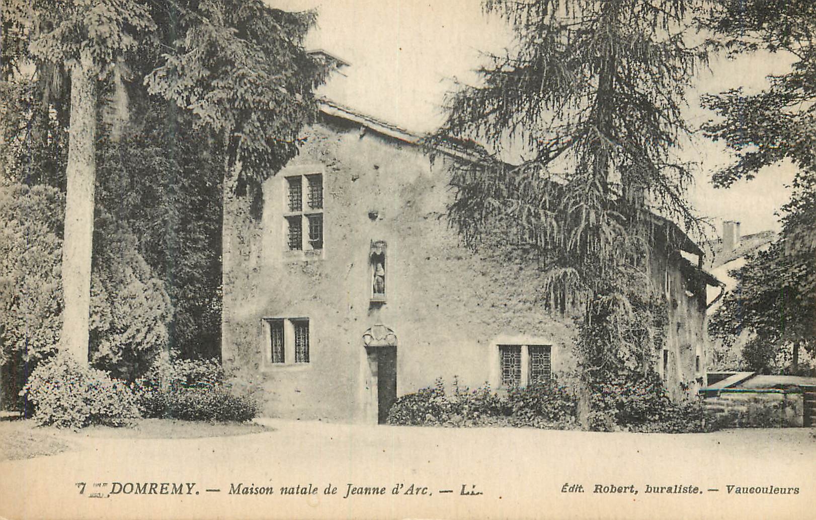 Domrémy — Geburtsort von Jeanne d'Arc — Verlag Robert, Postamt — Vaucouleurs