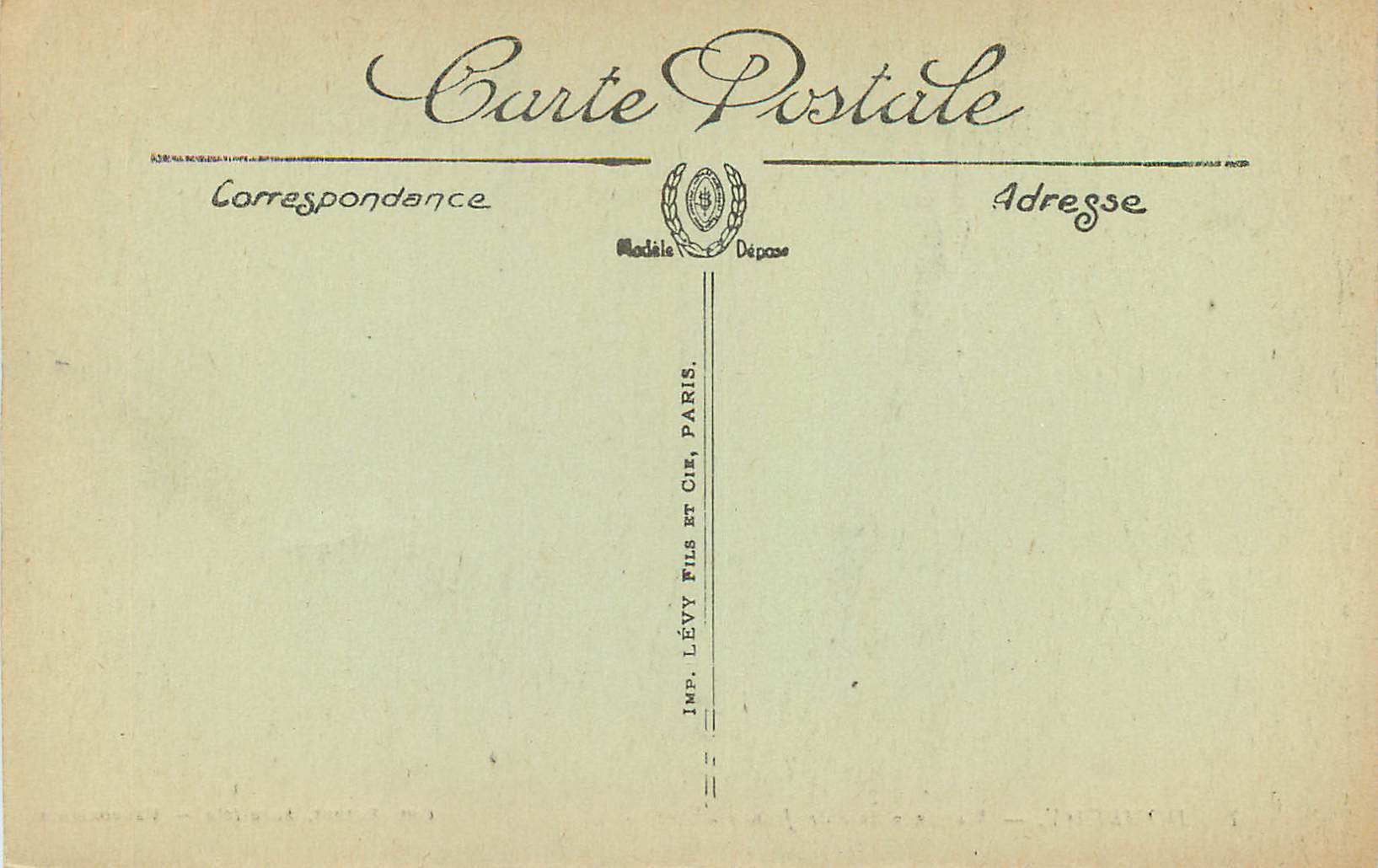 Domrémy — Geburtsort von Jeanne d'Arc — Verlag Robert, Postamt — Vaucouleurs — Rückseite