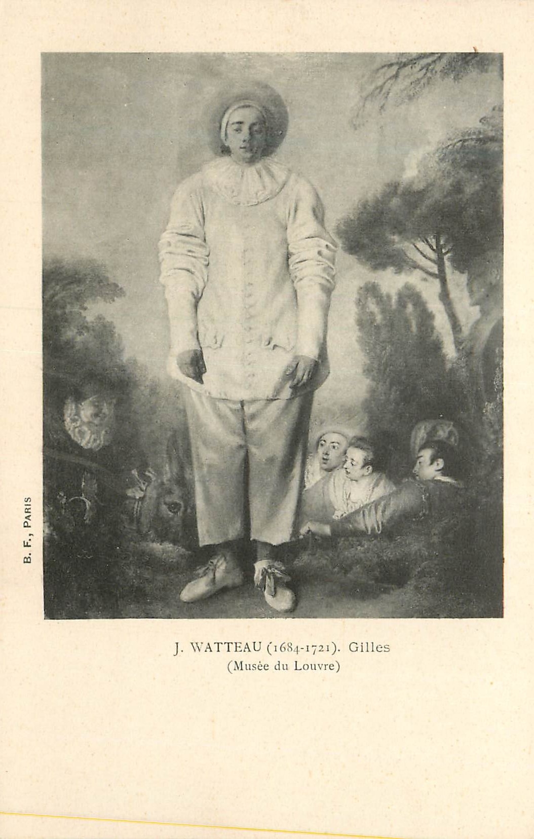 CPA J Watteau (1684 1721) Gilles (Musee du Louvre)