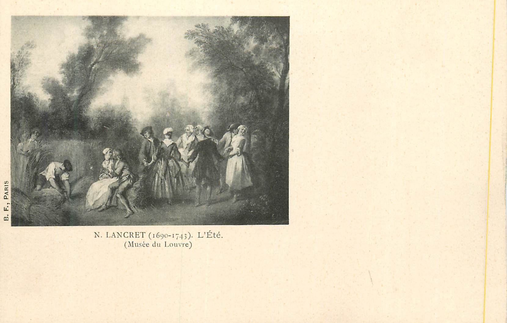 CPA N Lancret (1690 1745) L'Ete (Musee du Louvre)