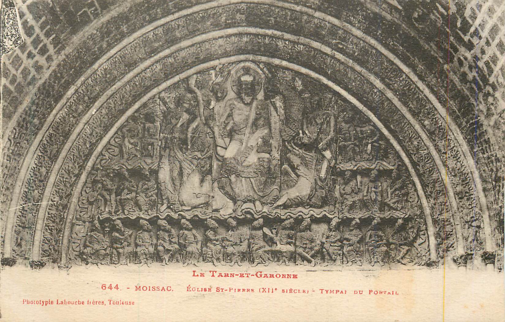 CPA Le Tarn et Garonne Moissac Eglise St Pierre XIIe Siecle