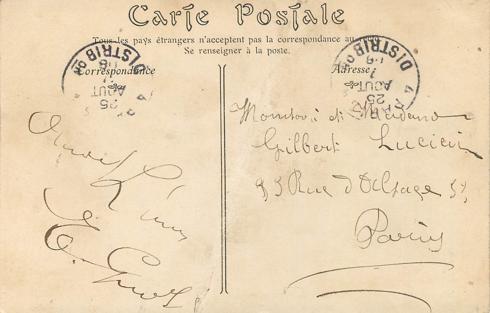 CPA Alencon Le Chateau des Ducs d'Alencon — Rückseite