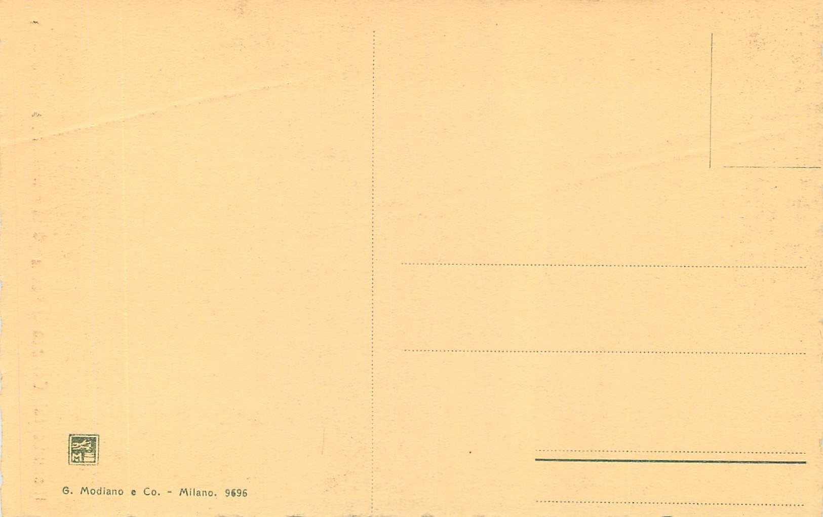 CPA Monumentale Certosa di Pavia Gesu Morente(A Borgognone) — Rückseite