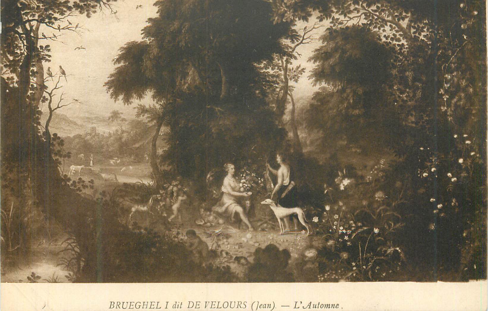 CPA Brueghel I Dit De Velours (Jean) L'Automne