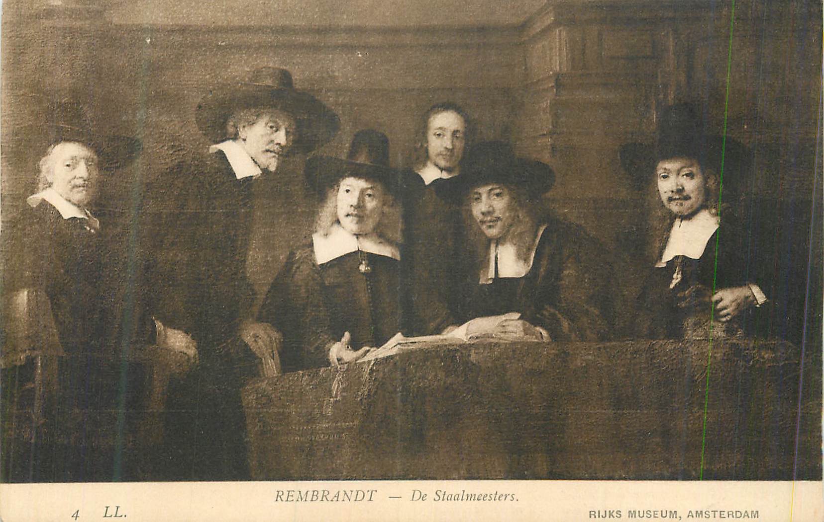 CPA Rembrandt De Staatincesters Rijks Museum Amsterdam