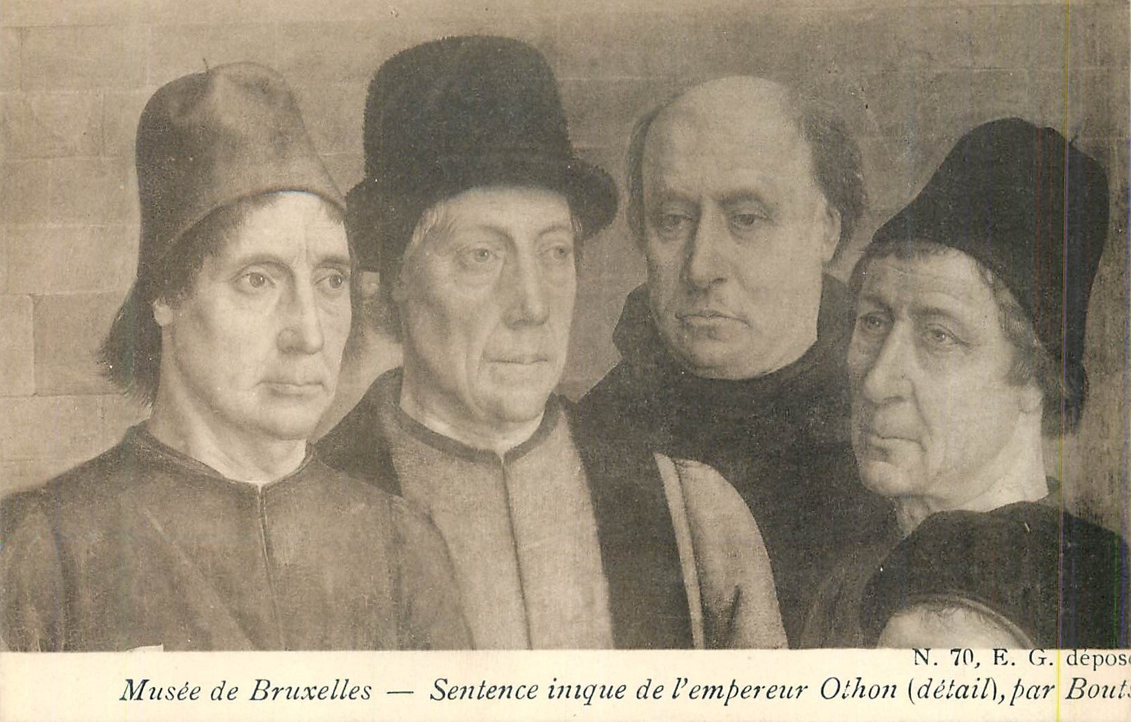 CPA Musee de Bruxelles Sentence Inique de l'Empereur Othon (Detail) par Bout