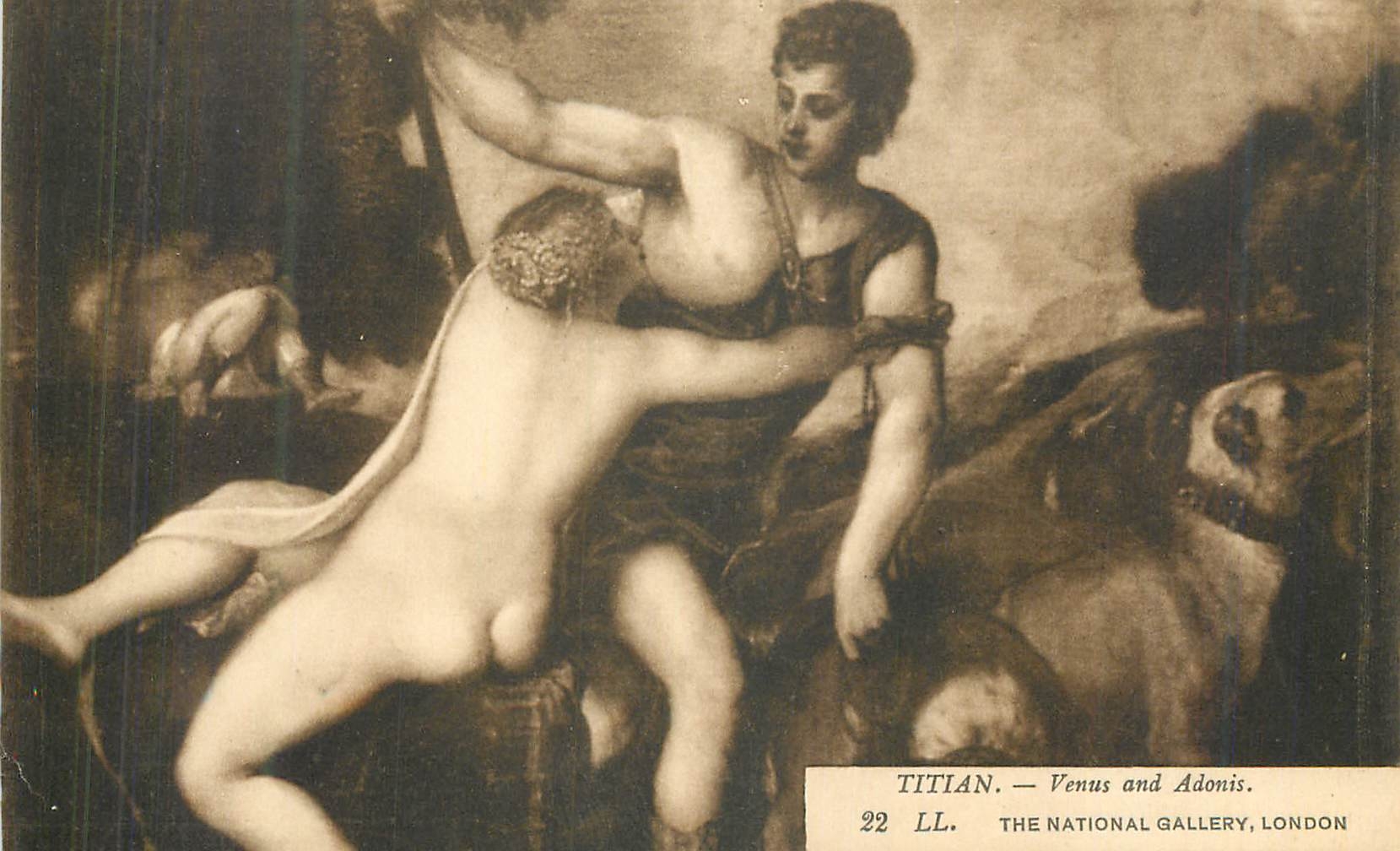 CPA Titian Venus and Adonis The National Gallery London