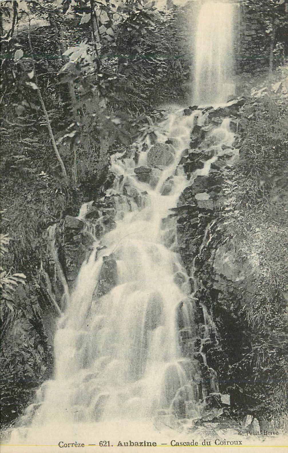 CPA Correze Aubazine Cascade du Coiroux