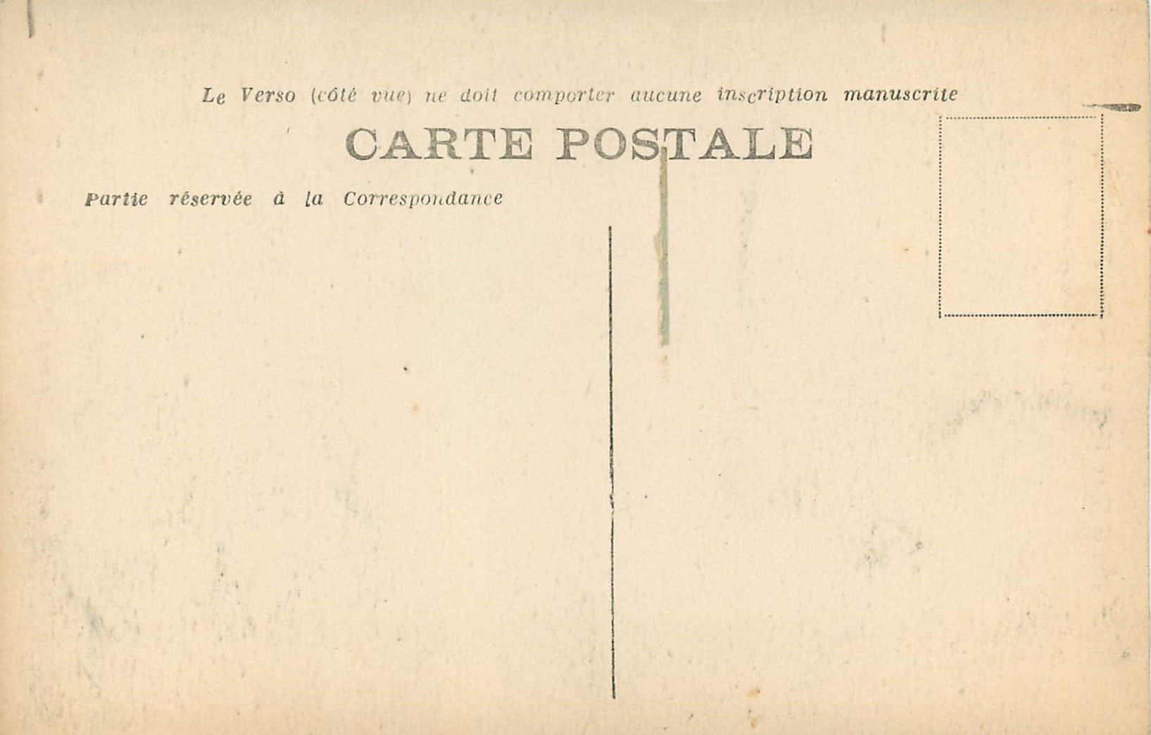 CPA La Correze Pittoresque Aubazine Le Canal au Saut de la Bergere — Rückseite