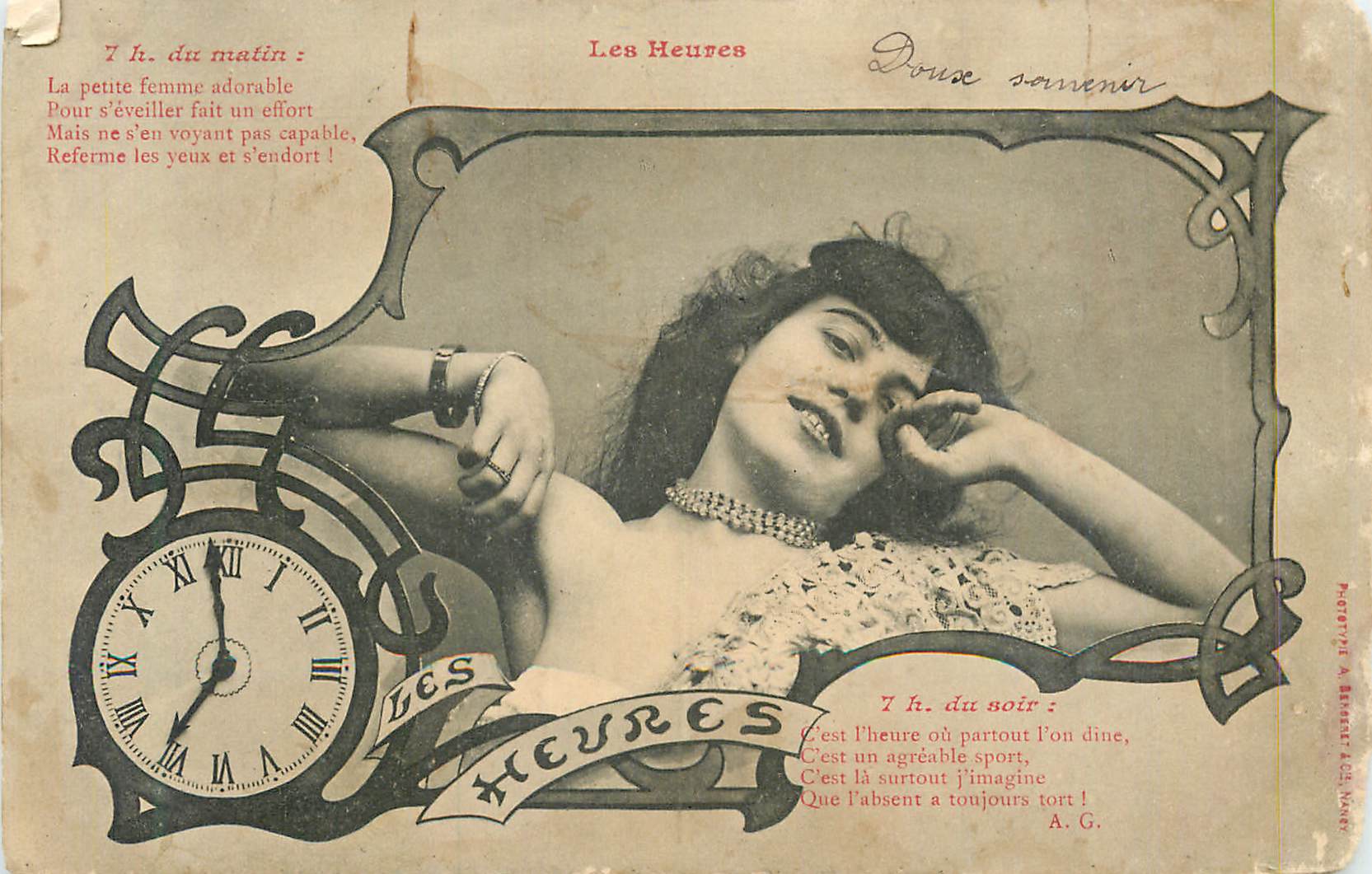 CPA Les Heures