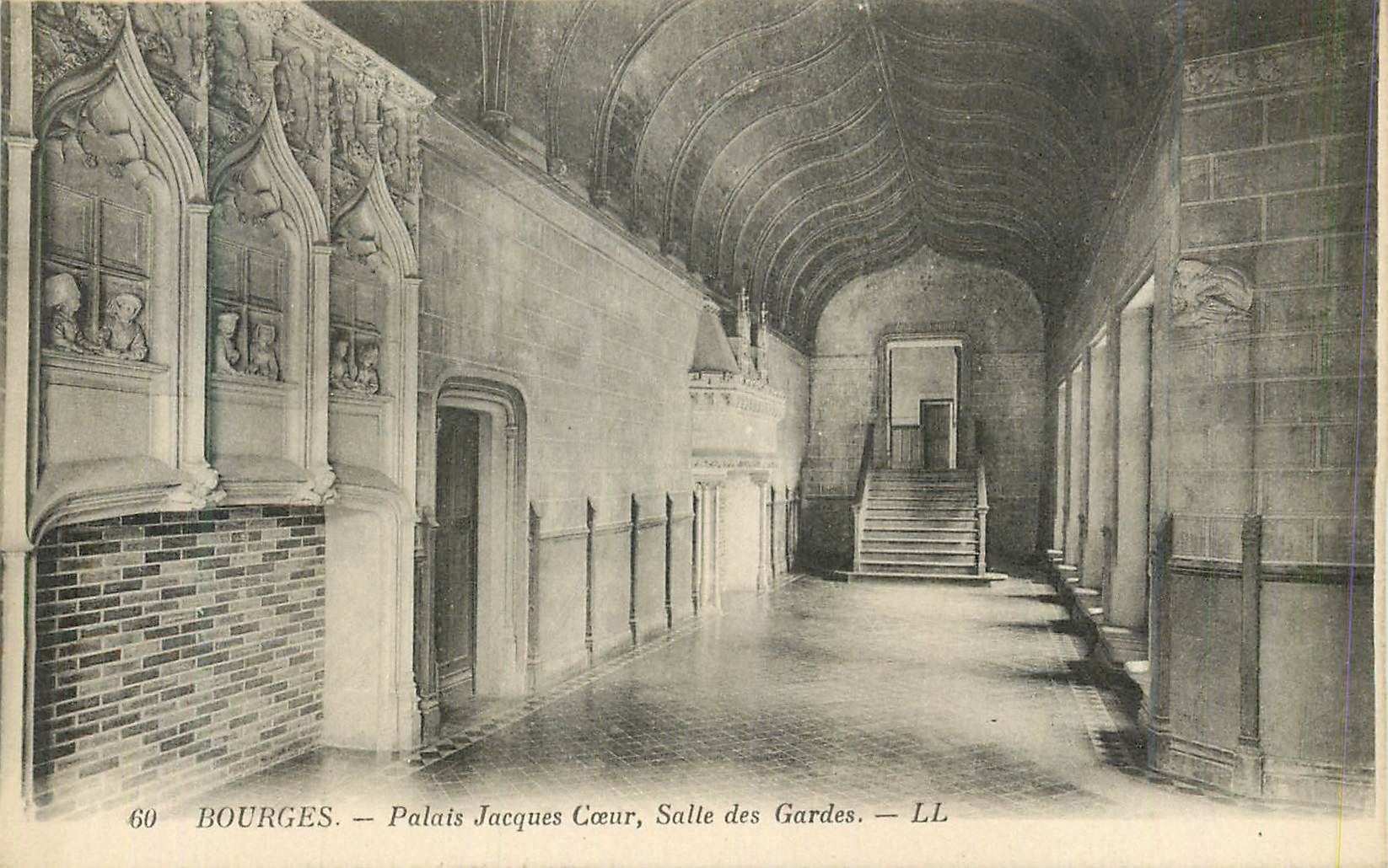 CPA Bourges Palais Jacques Coeur Salle des Gardes