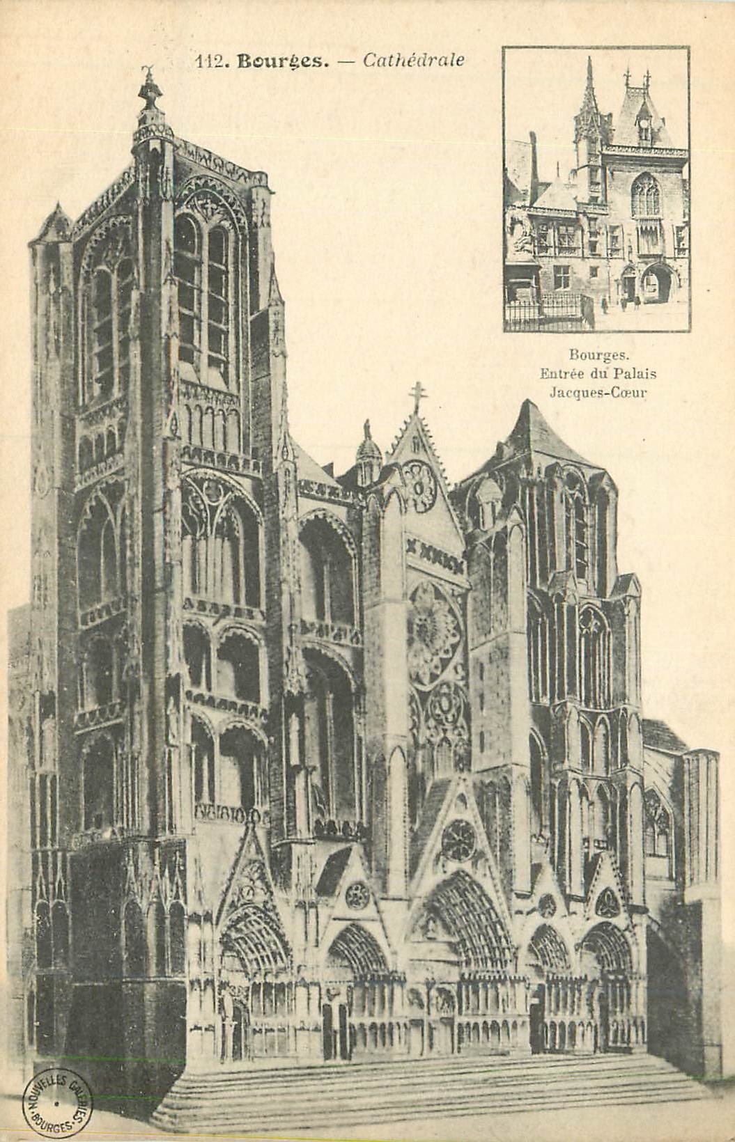 Bourges — Cathédrale — Jacques-Cœur