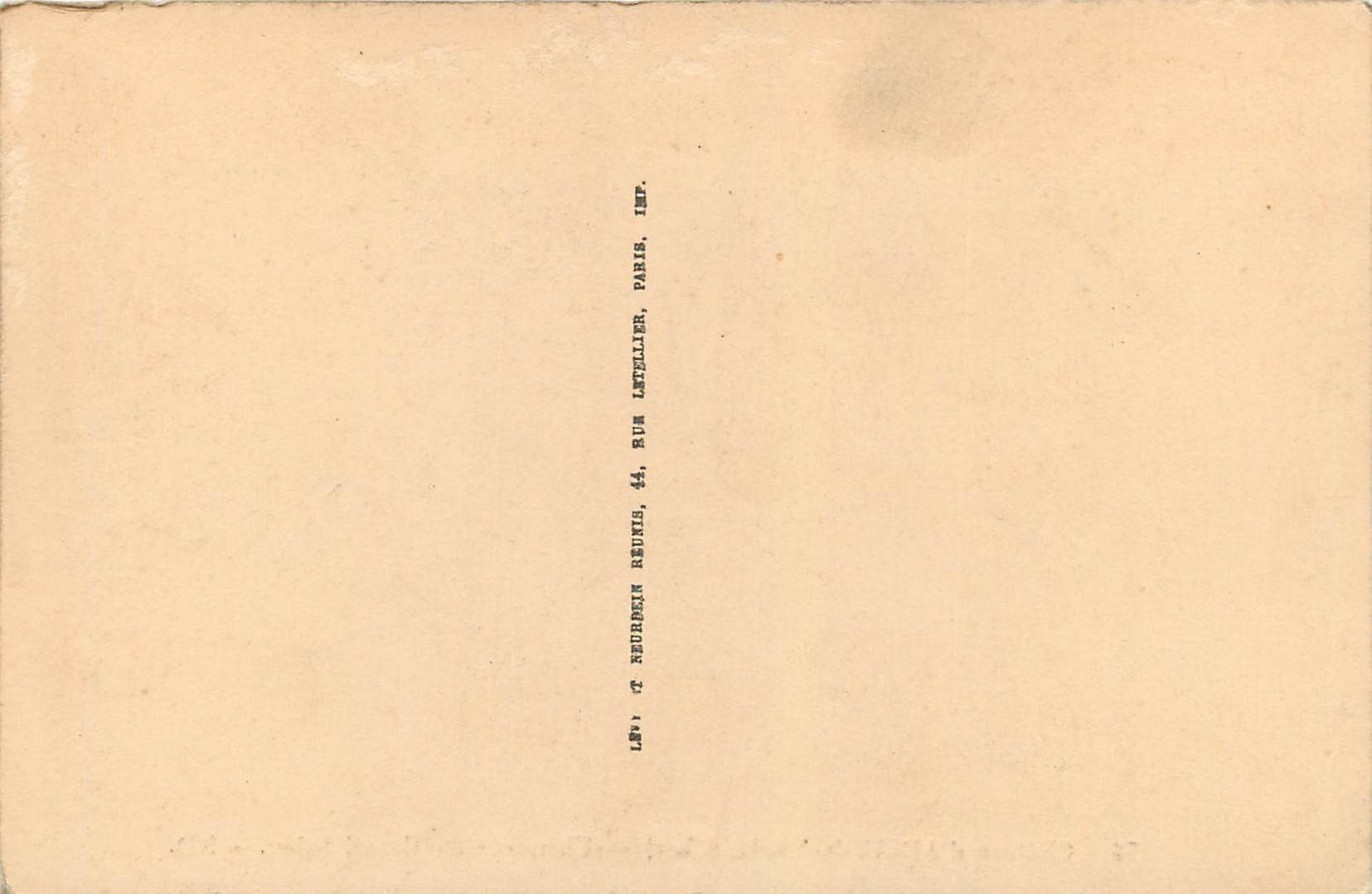 Château d'Ainay-le-Vieil (Cher) — Cheminée du Grand Salon — ND. — Verso