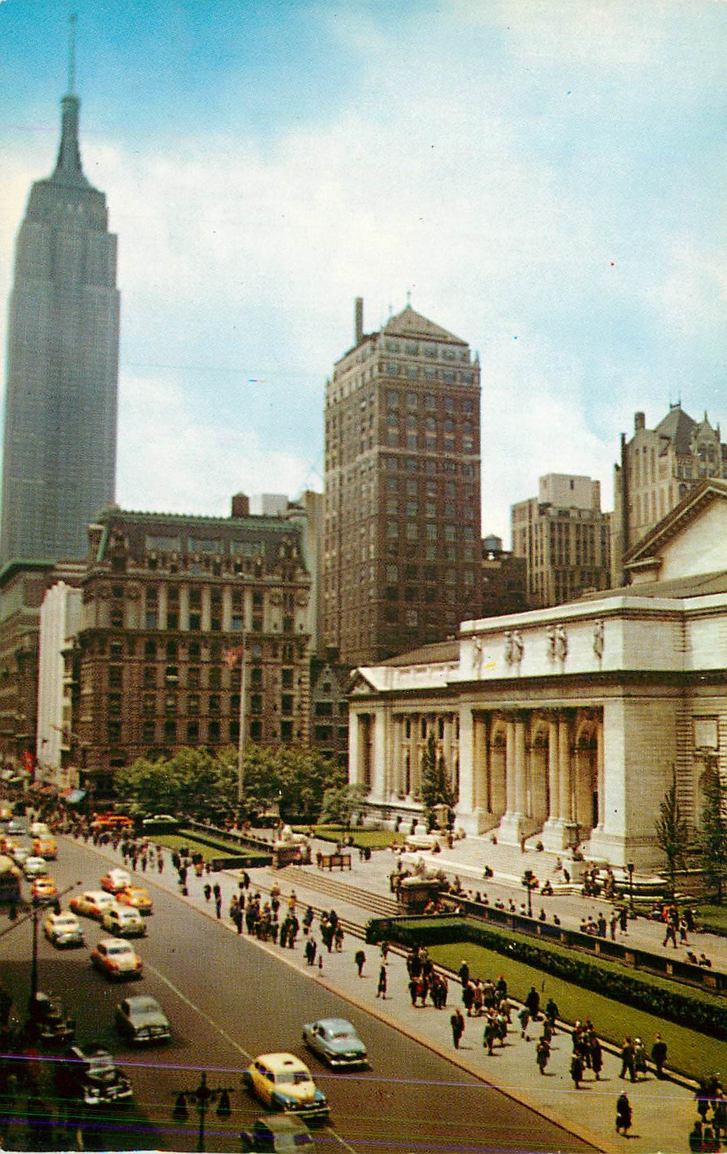 CPM Public Library 5 th Avenue and 42nd Street New York City