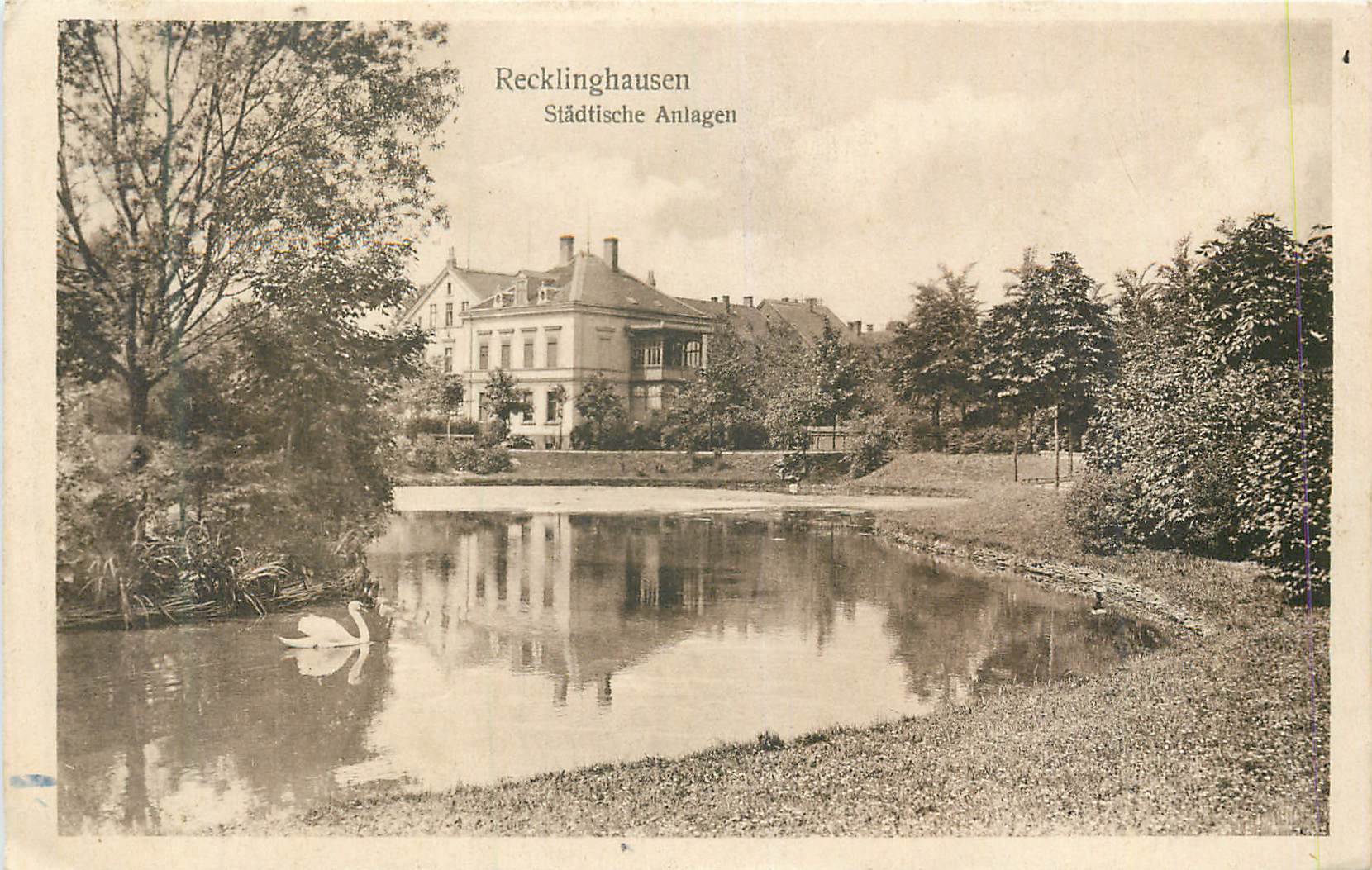CPA Recklinghausen Stadtische Antagen