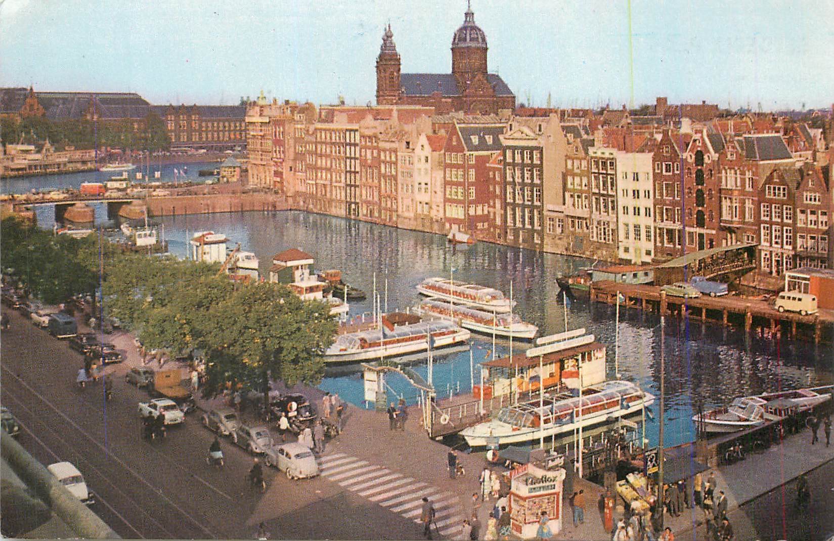 CPM Reederij Plas Amsterdam Damrak Trouwpartijen per Rondvoartboot