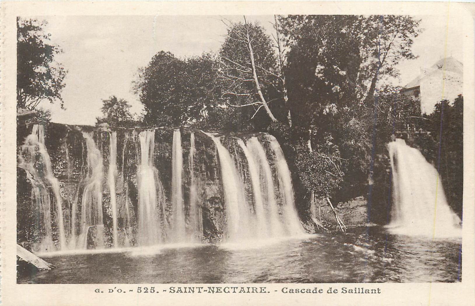 Saint-Nectaire - Cascade de Saillant — G. D'O. n°525