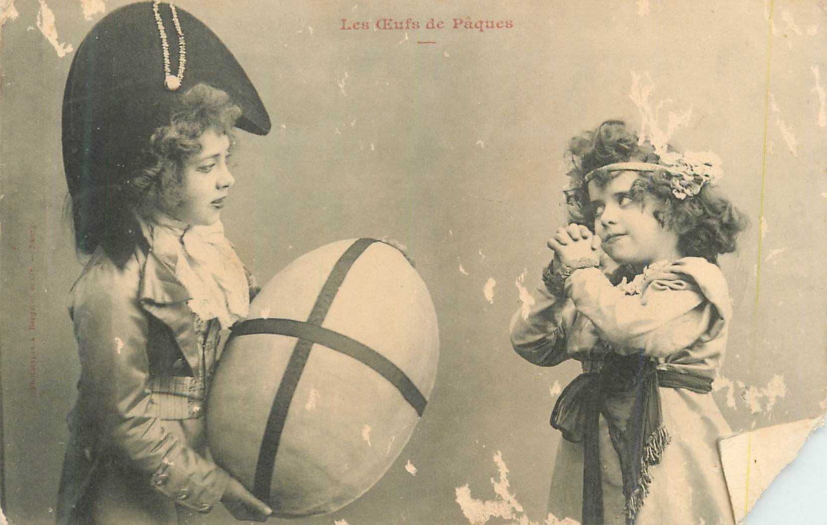 CPA les Oeufs de Paques