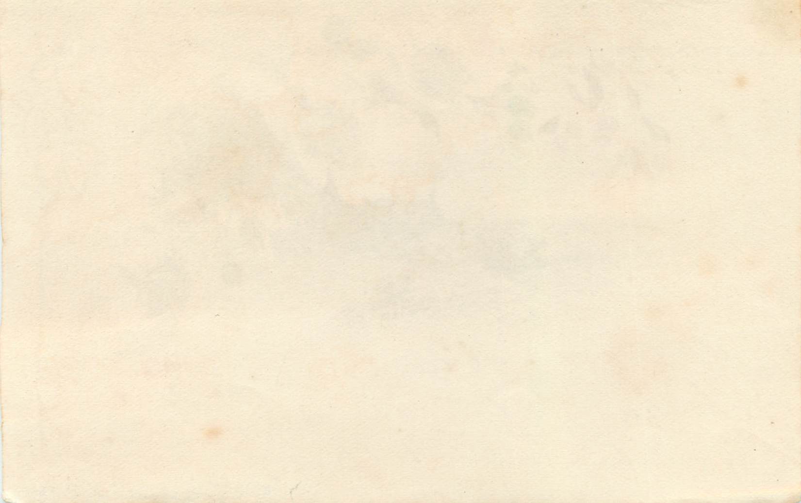 CPA Fleurs — Verso