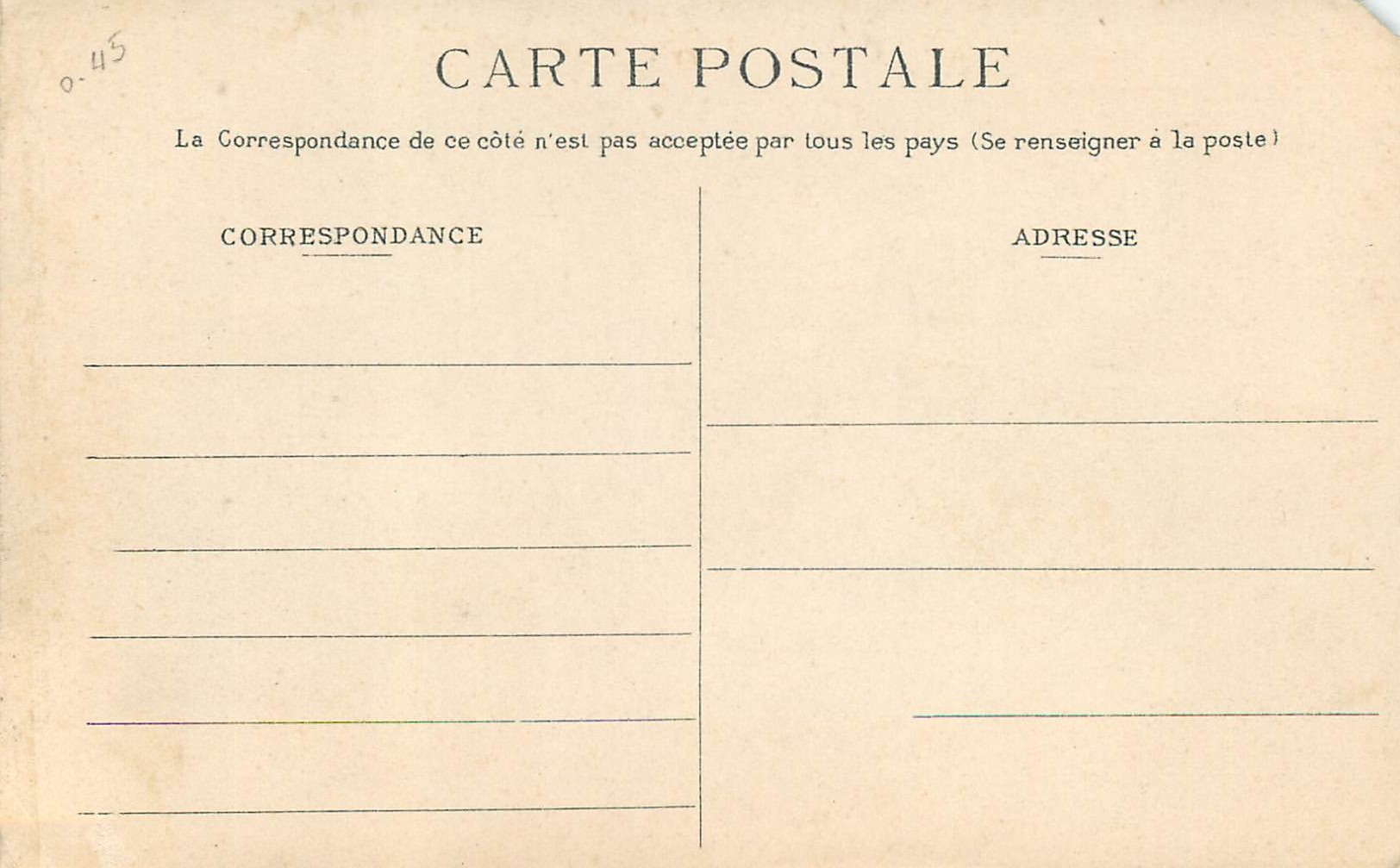 Boulogne-sur-Mer — Vendedora de Pescado — G. Desp. P. — Reverso