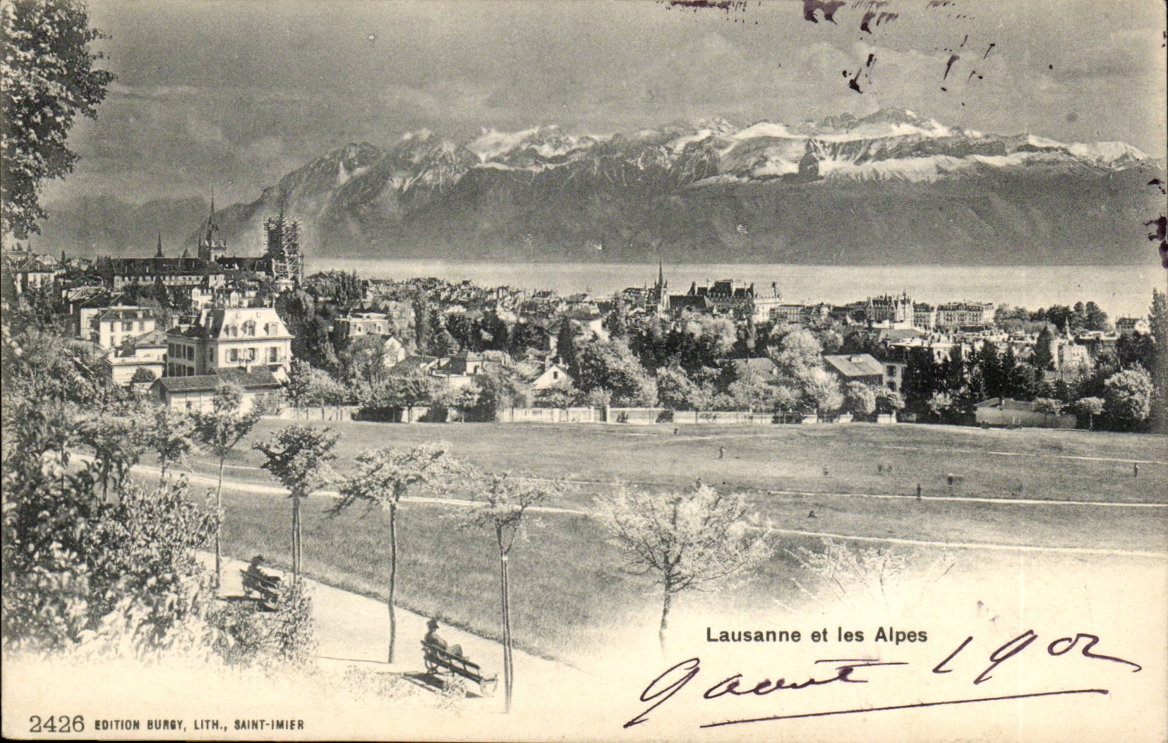 CPA Suisse Lausanne et les Alpes