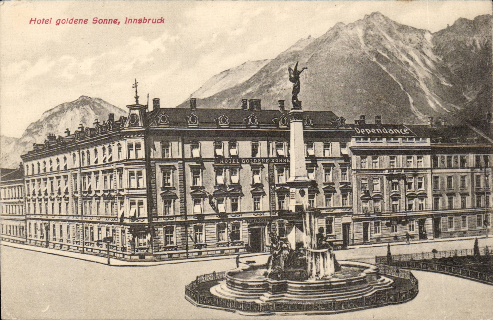CPA Hotel goldene Sonne Innsbruck