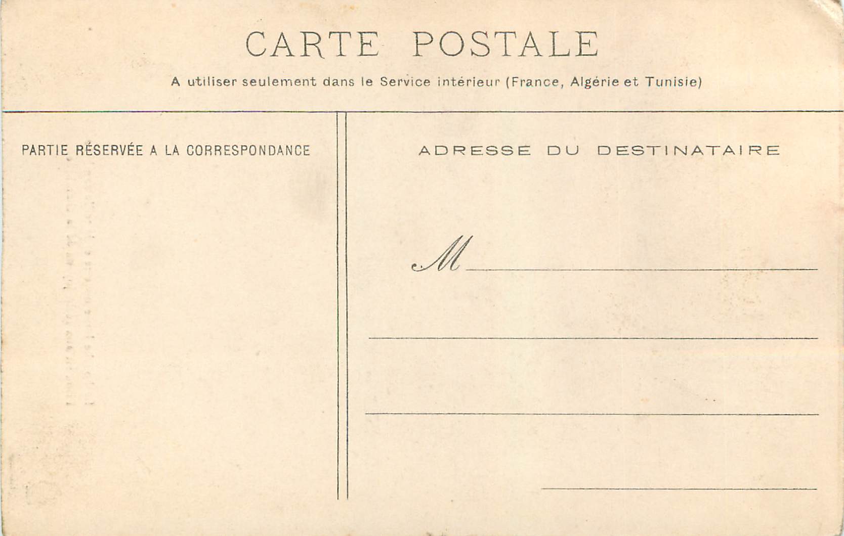 Pitou — comique riant aux éclats — éditeur Manick, n° de série non visible — Rückseite