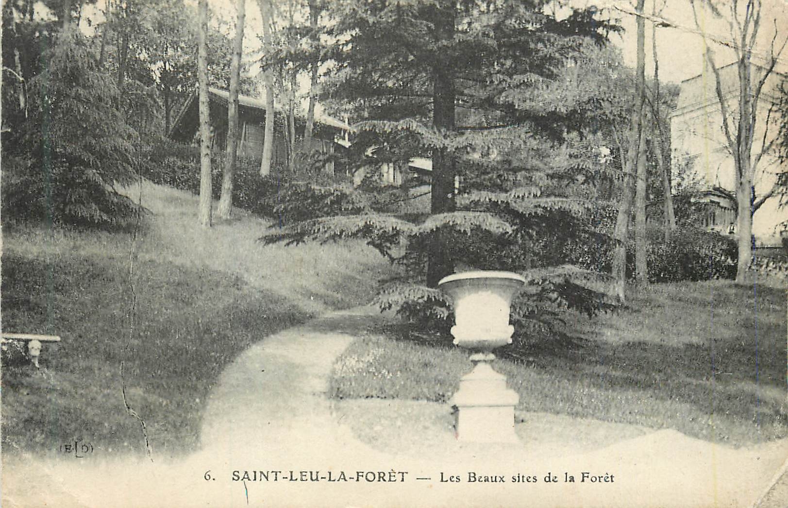 CPA Saint Leu La Foret Les Beaux Sites de la Foret
