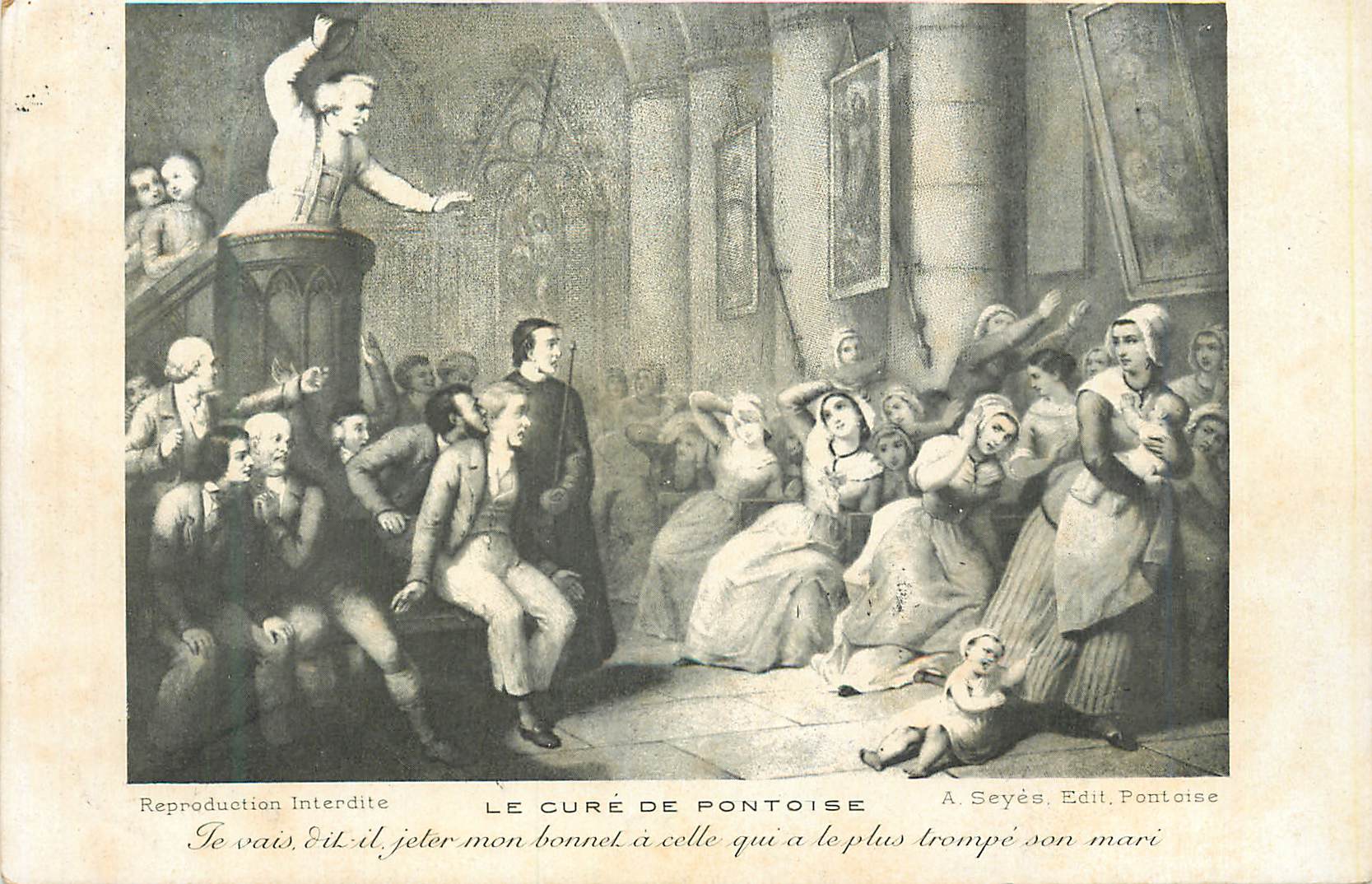 CPA La Cure de Pontoise