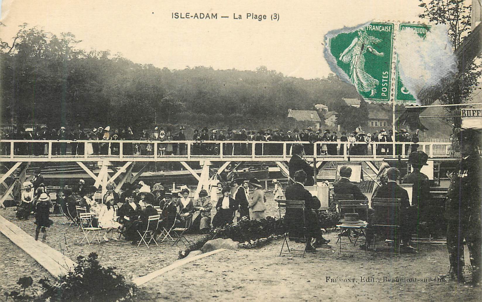 ISLE-ADAM — Die Bucht (3) — Frévent, Verlag, Beaumont-sur-Oise
