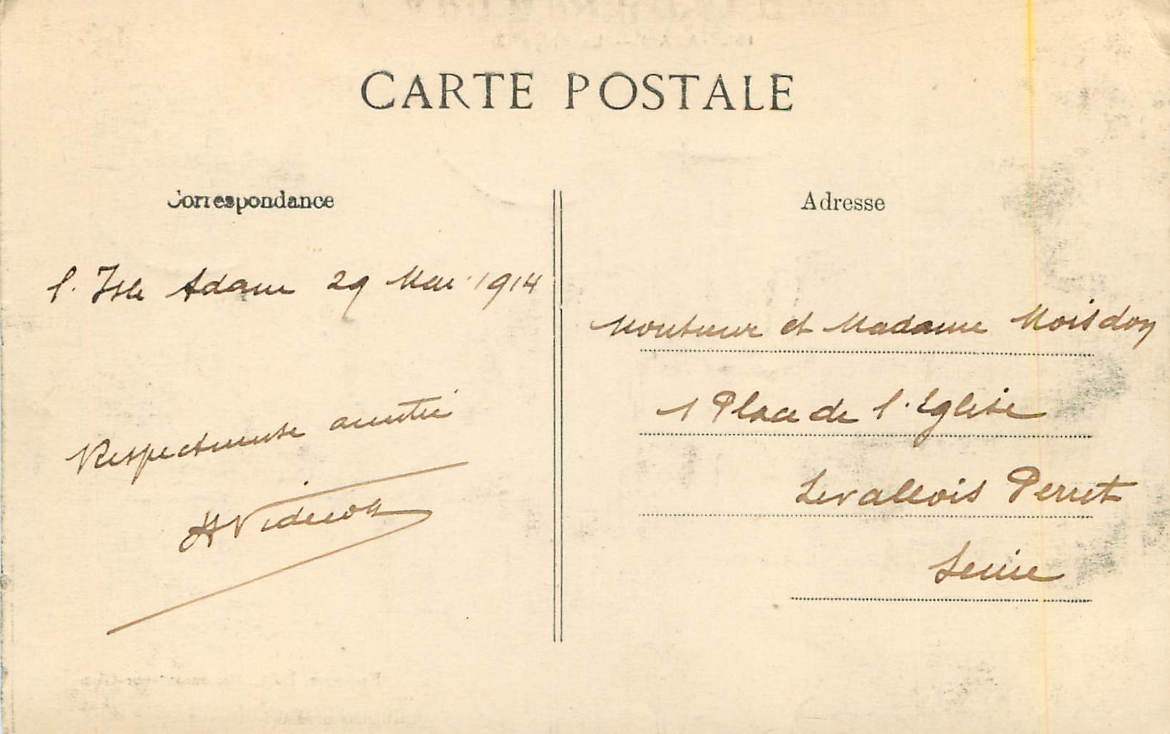 ISLE-ADAM — Die Bucht (3) — Frévent, Verlag, Beaumont-sur-Oise — Rückseite