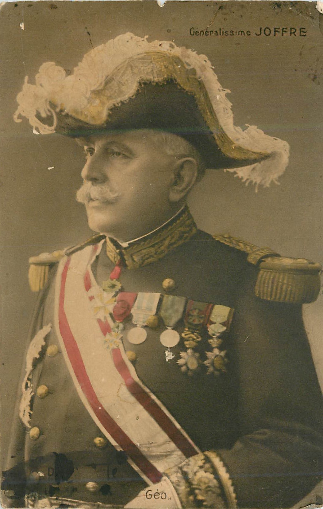CPA Generalissime Joffre Militaria