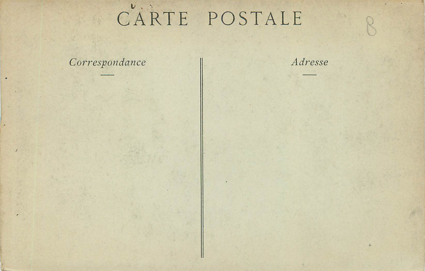 CPA Laval Abside de l'Eglise d'Avesnieres — Rückseite