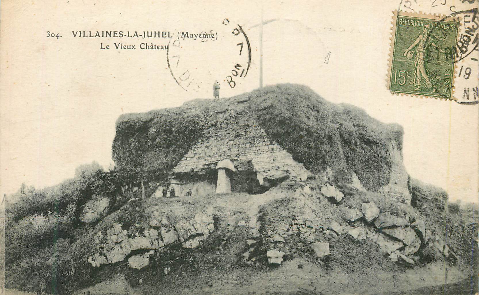 Villaines-la-Juhel (Mayenne) — Das alte Schloss — unbekannter Verleger, Nr. 304