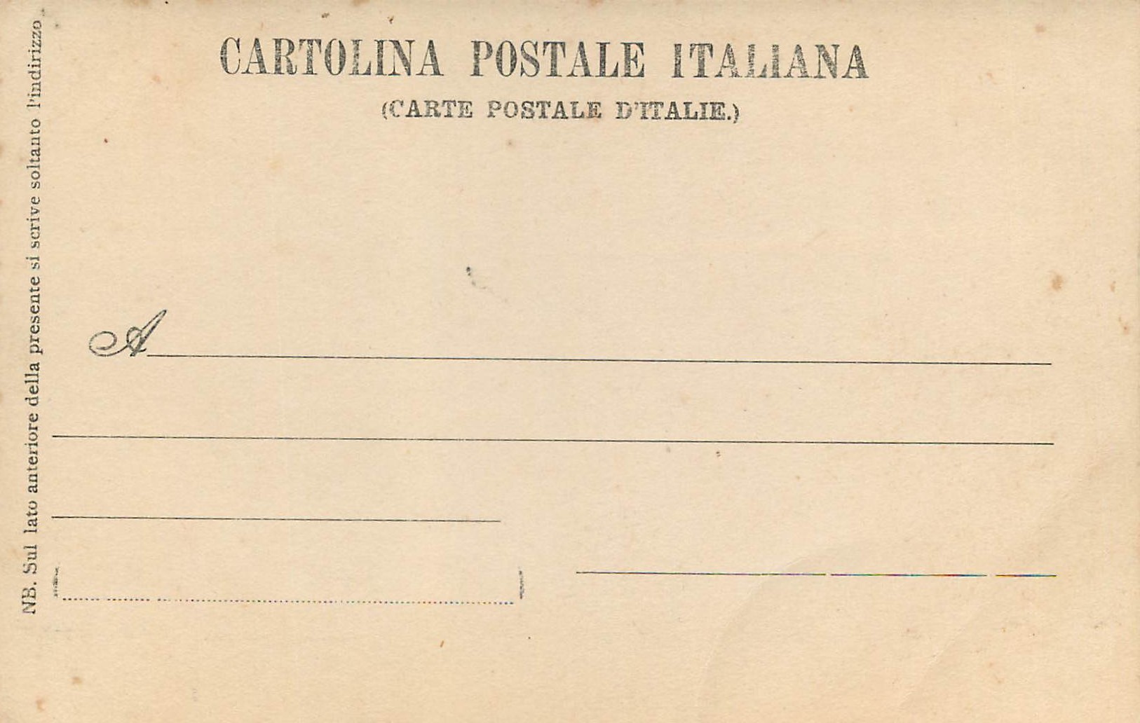 CPA Leonardo Da Vinci (Copia) Biovinet a Sorridente — Verso