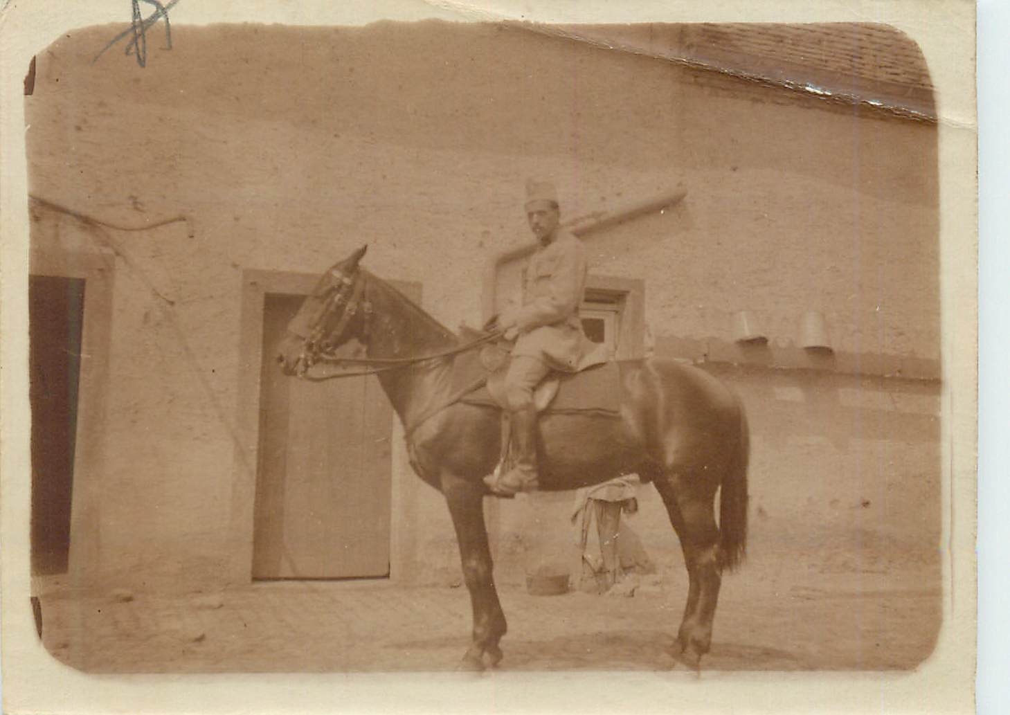 Photo Militaire a cheval Militaria