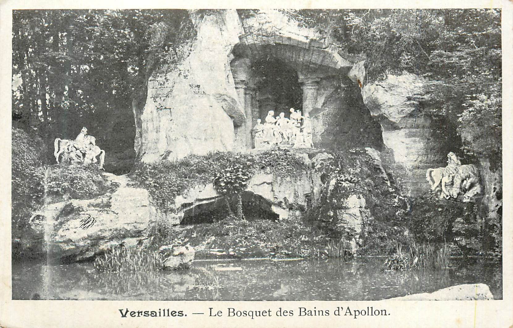 CPA Versailles Le Bouquet des Bains d'Apollon