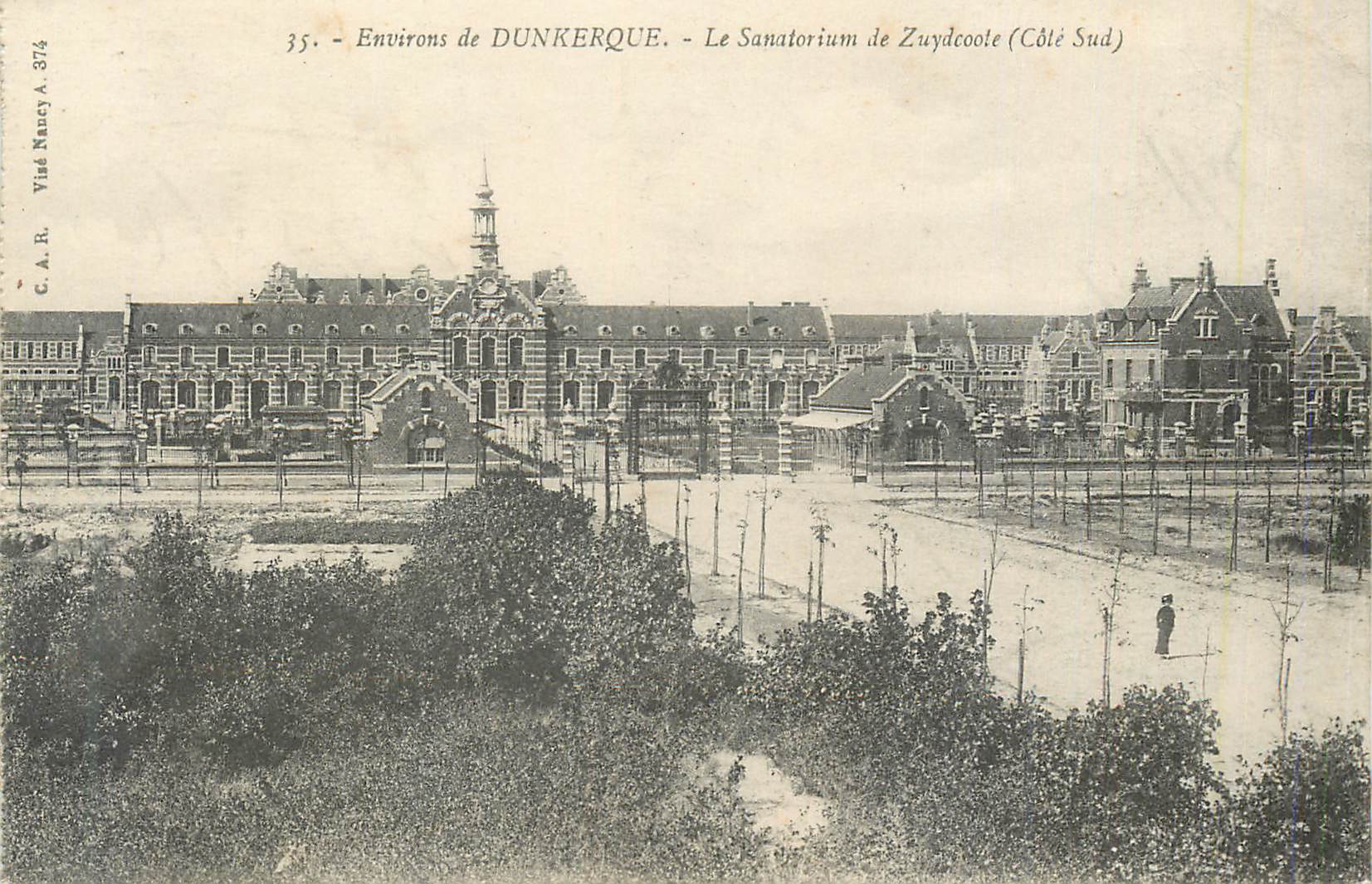 CPA Environs de Dunkerque Le Sanatorium de Zuydcoole (Cote Sud)