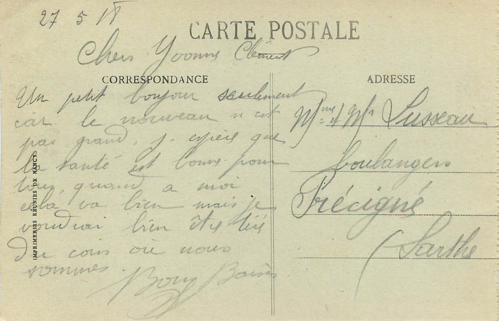 CPA Environs de Dunkerque Le Sanatorium de Zuydcoole (Cote Sud) — Rückseite