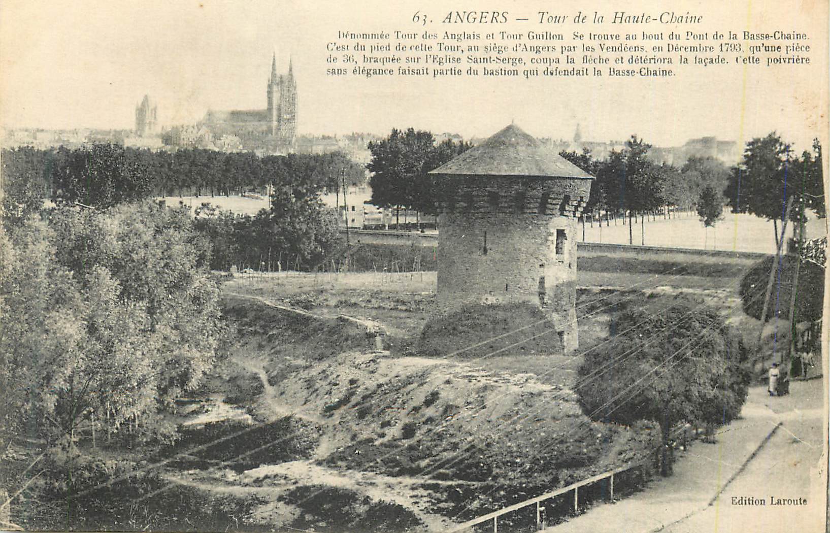 CPA Angers Tour de la Haute Chaine