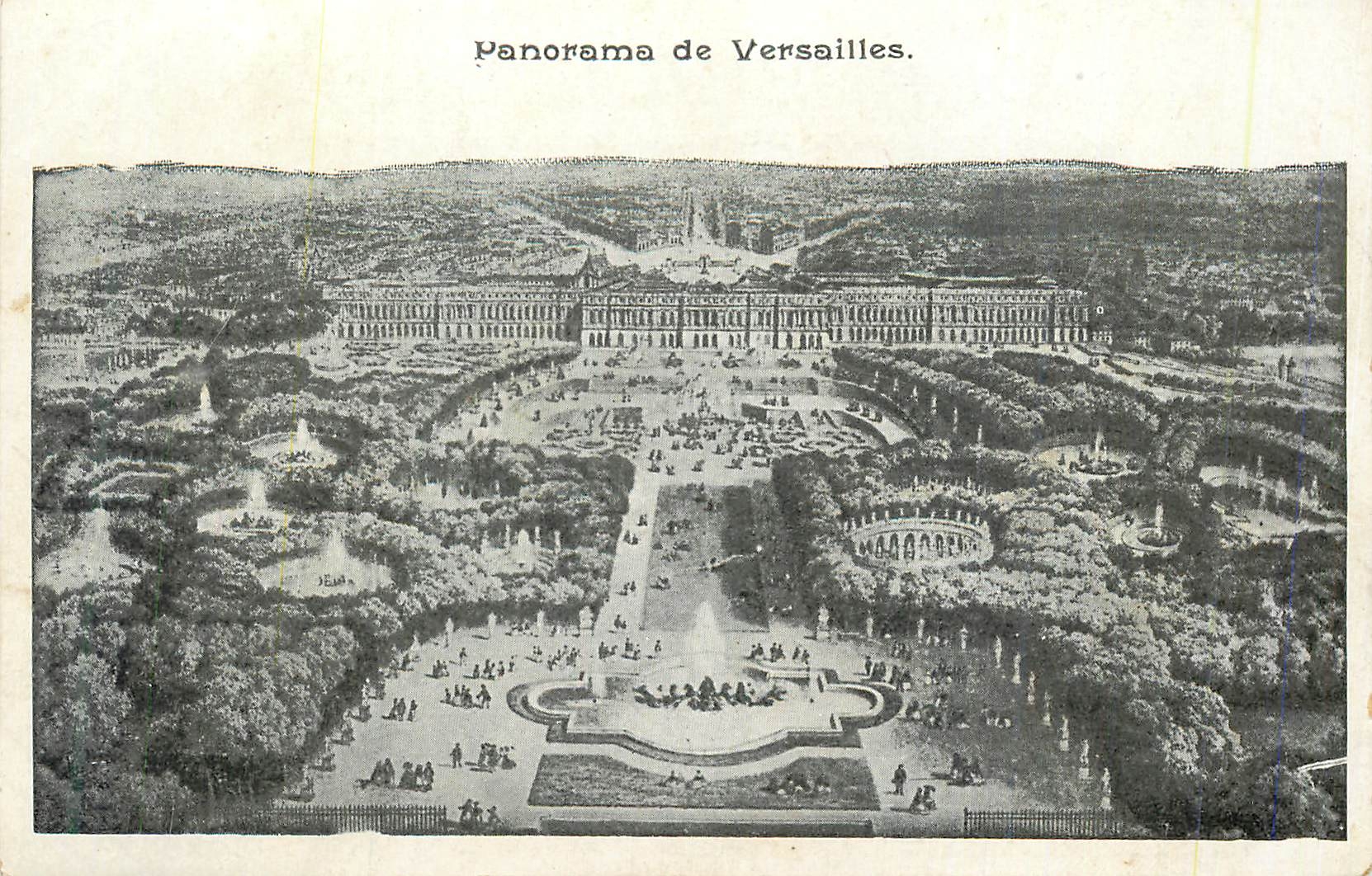 CPA Panorama du Versailles