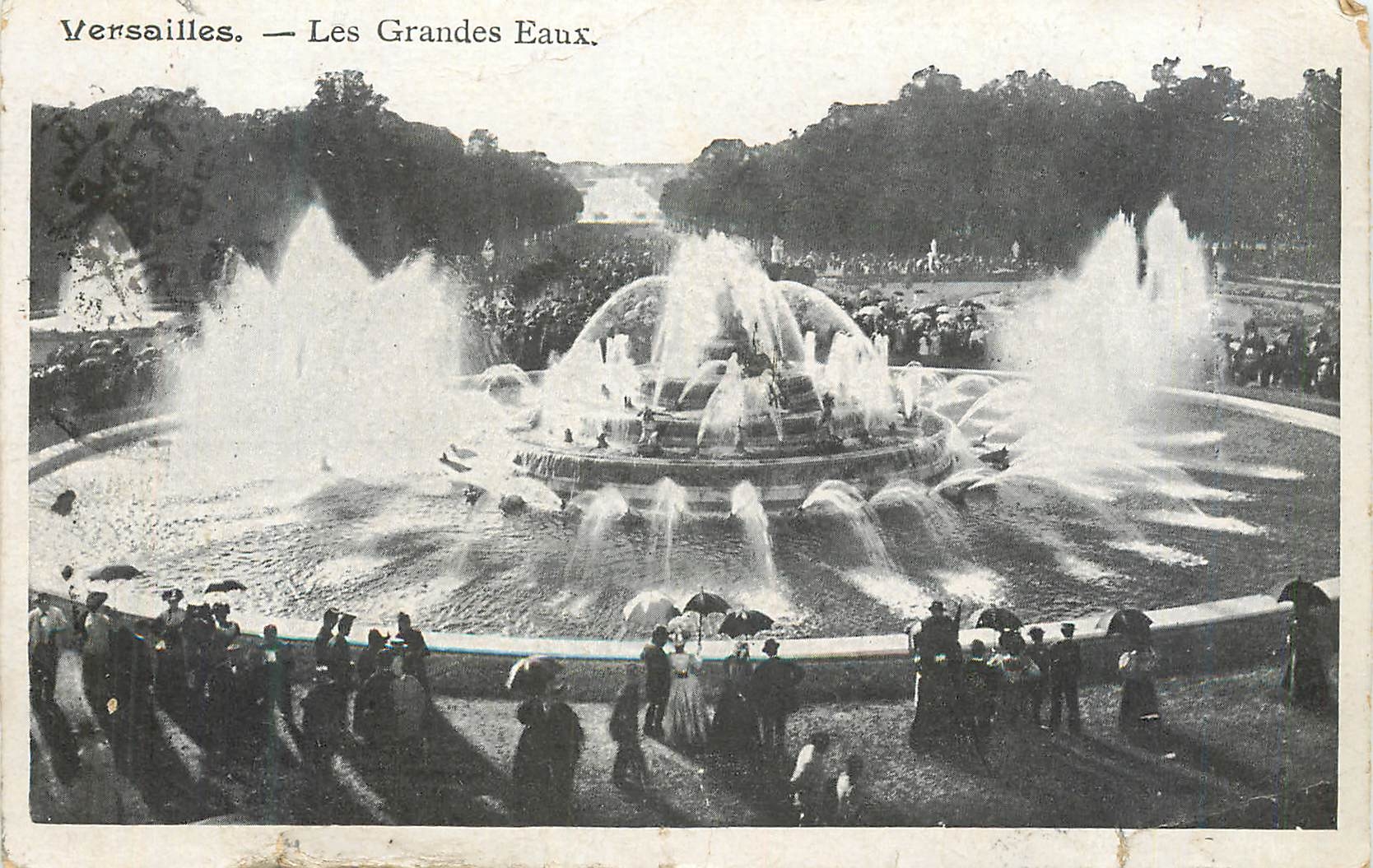 CPA Versailles Les Grandes Eaux