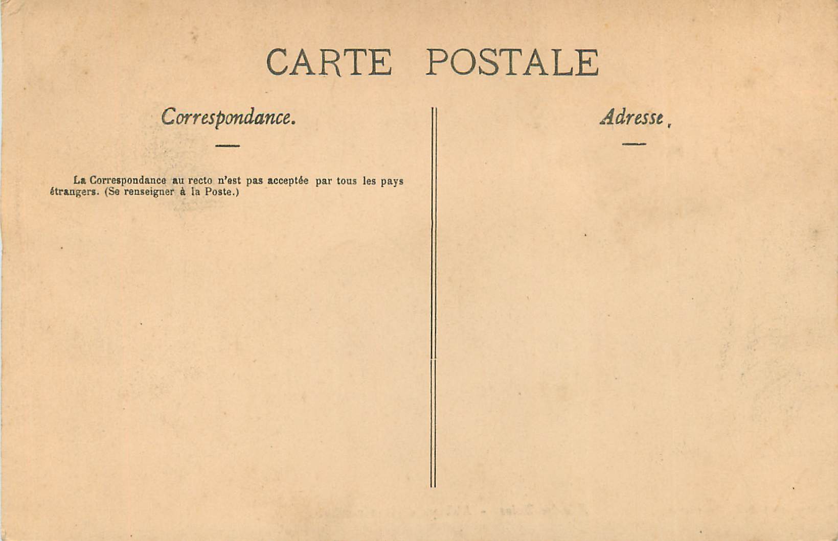 CPA Aix les Bains Abbaye d'Hautecombe — Verso