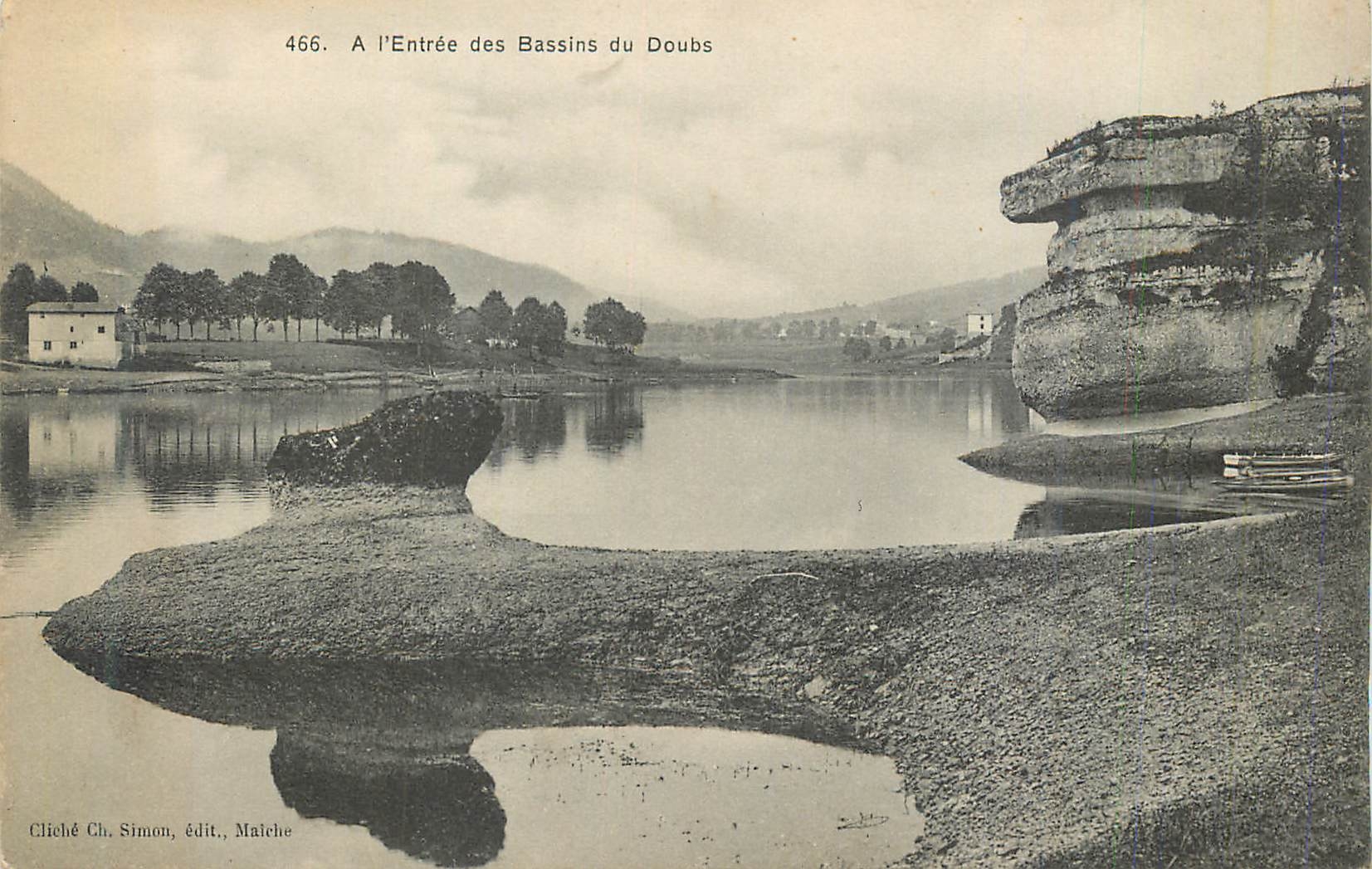 CPA A L'Entree des Bassins du Doubs