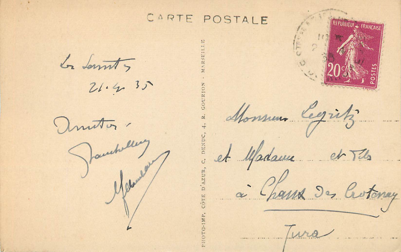 L'Église des Saintes-Maries-de-la-Mer (Camargue) — Basilique romane — éditeur PYZON, n°15 — Verso