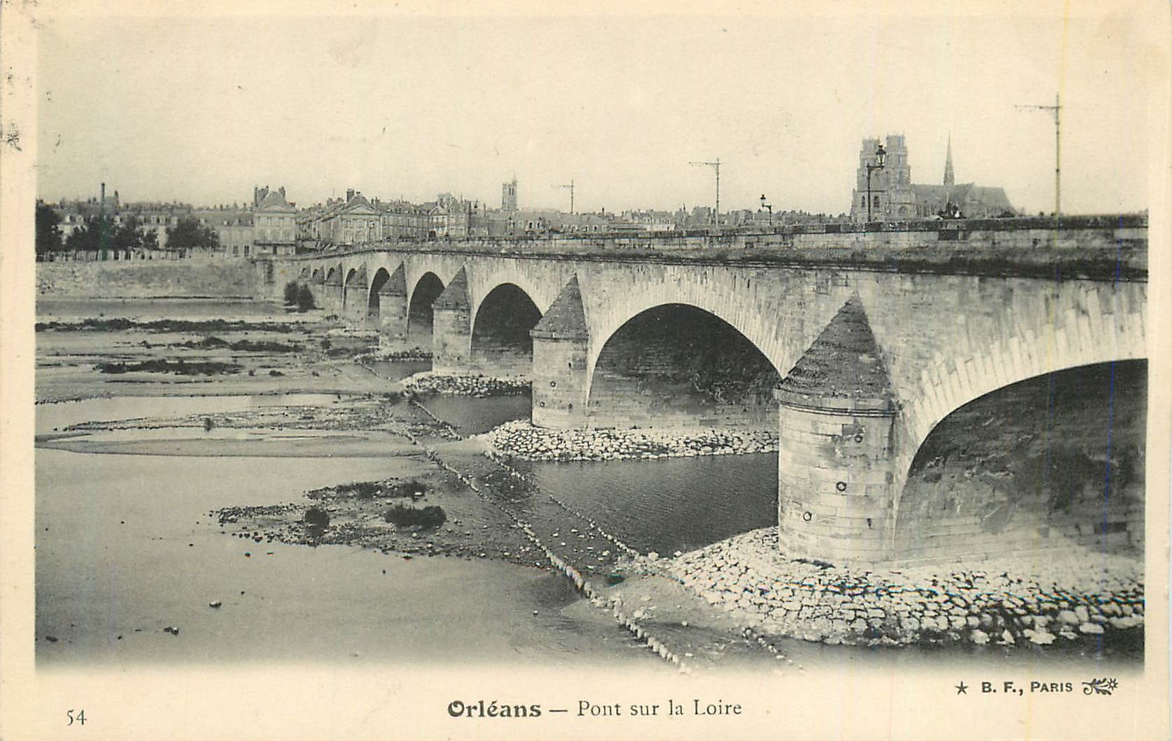 CPA Orleans Pont sur la Loire