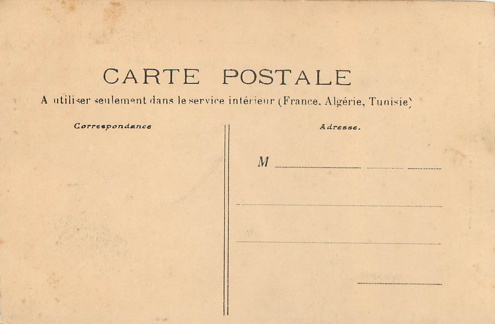 Moulins — La Cathédrale (Intérieur) — Éditeur : S. Paget & Cie, n° 204 — Rückseite